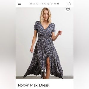 Baltic Born Robyn Navy Blue Maxie Dress